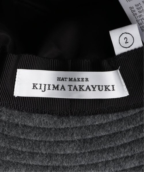 KIJIMA TAKAYUKI（キジマタカユキ） 帽子 ハット 【KIJIMA TAKAYUKI