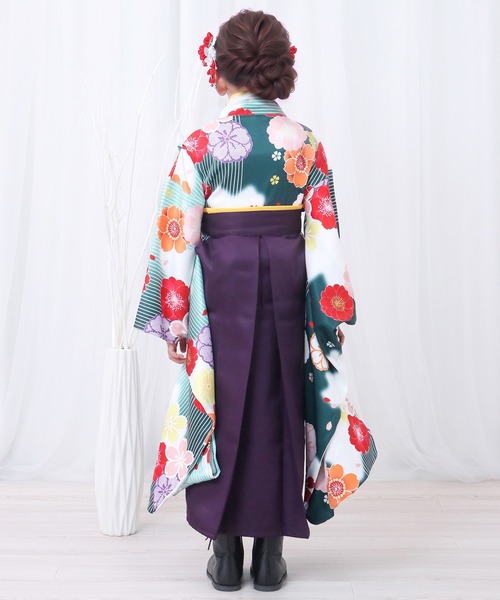 KYOETSU（京越） 着物 キッズ簡単着付け袴セット キッズ 子供 女の子