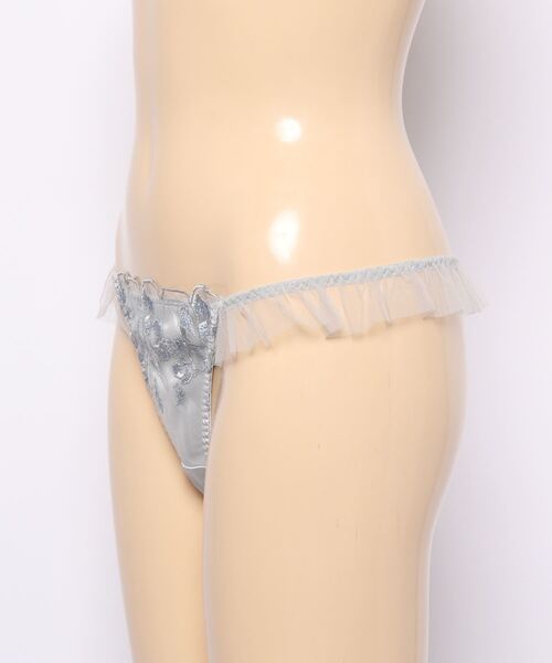 RAVIJOUR（ラヴィジュール） ショーツ スカラップフラワーフリル T