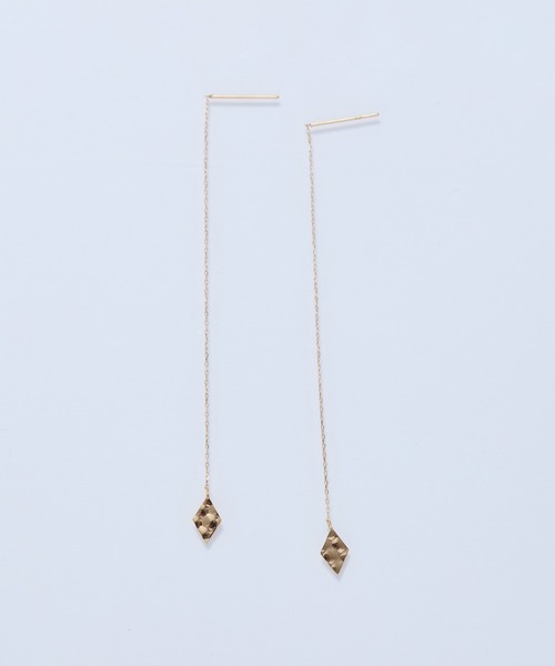 Phoebe ピアス 「K10」ロンバスカットアメリカンピアス/BOXつき