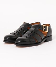 【JALAN SRIWIJAYA】グルカサンダル JALAN SRIWIJAYA サンダル Jalan Sriwijaya/98819/CALF/BLACK