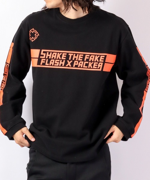 FLASH PACKER（フラッシュパッカー） tシャツ FLASH PACKER USコットン 