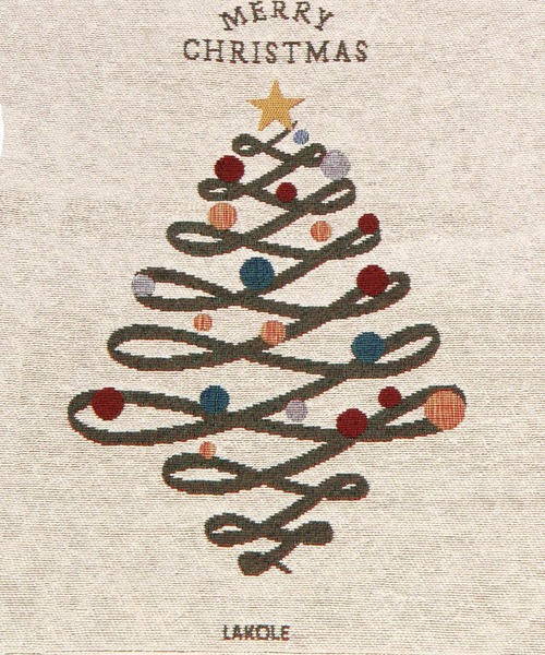 LAKOLE（ラコレ） インテリア 「2022 CHRISTMAS」ジャカード
