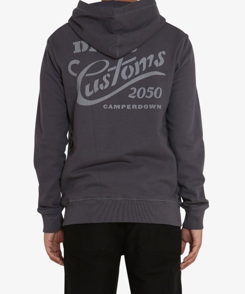 DEUS EX MACHINA / ジップパーカー/XL/コットン/NVY/DMP238222 DEUS EX MACHINA（デウスエクスマキナ） パーカー CANYONS ZIP THRU