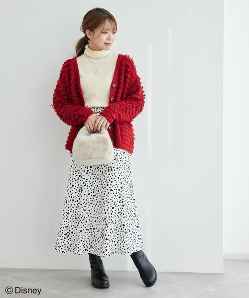 Disney（ディズニー） カーディガン 「101匹わんちゃん」ループニット