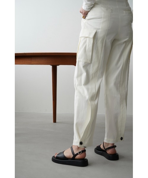 CLANE（クラネ） カーゴパンツ H/W BACK SLIT CARGO PANTS レディース