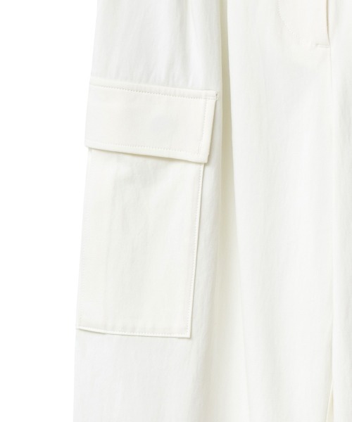 CLANE（クラネ） カーゴパンツ H/W BACK SLIT CARGO PANTS レディース