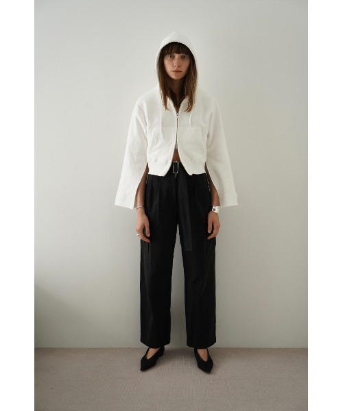 CLANE（クラネ） カーゴパンツ H/W BACK SLIT CARGO PANTS レディース