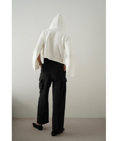 CLANE（クラネ） カーゴパンツ H/W BACK SLIT CARGO PANTS レディース