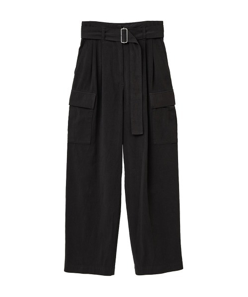CLANE（クラネ） カーゴパンツ H/W BACK SLIT CARGO PANTS レディース