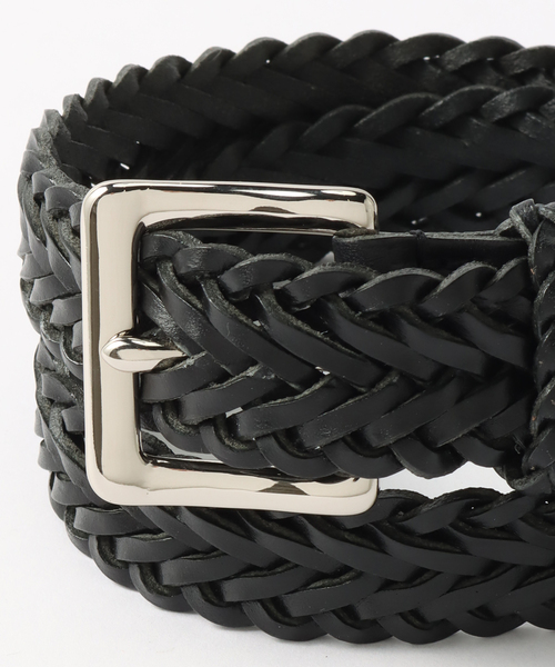 エディフィス（EDIFICE）/【BEORMA / ベオーマ】34mm HERRINGBONE PLAITED BELT EDIFICE（エディフィス） ベルト 「BEORMA / ベオーマ」34mm