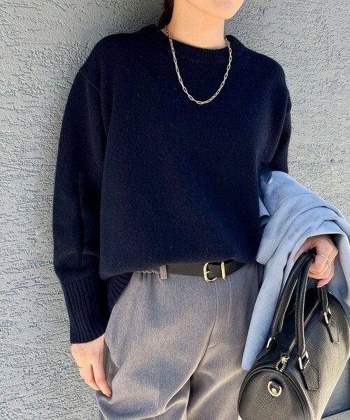 NOLLEY'S（ノーリーズ） ニット 「WEB限定」カシミヤブレンド長め