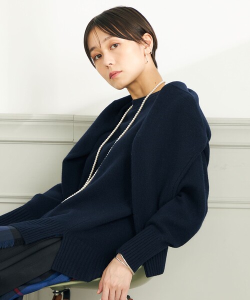 NOLLEY'S（ノーリーズ） ニット 「WEB限定」カシミヤブレンド長め