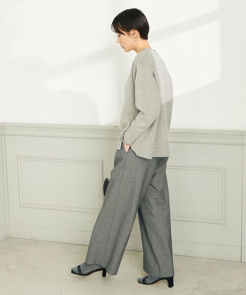 NOLLEY'S（ノーリーズ） ニット 「WEB限定」カシミヤブレンド長め