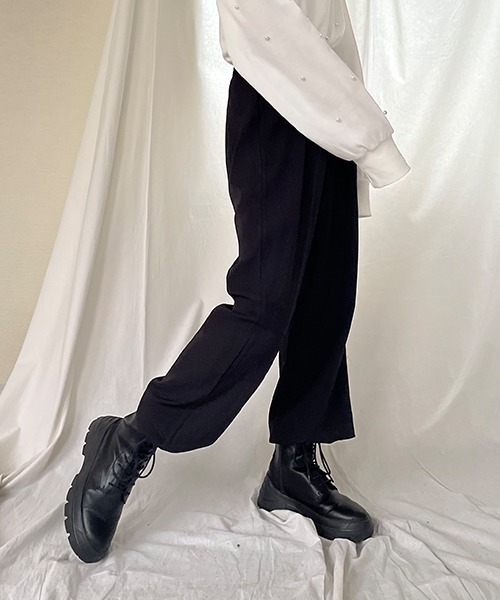 Sally Lunn スラックス パンツ ストレートスラックス レディース