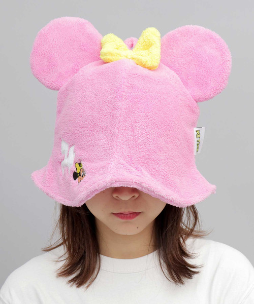 ピンク ミッキーマウス風 帽子