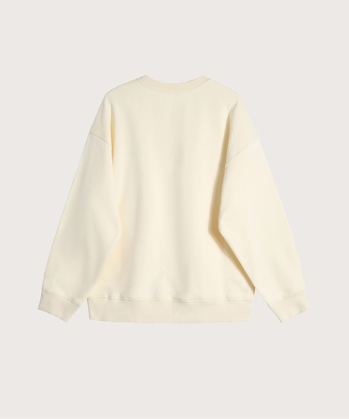 トレーナー スウェット LA POMME petit Logo Icon Sweater レディース LA POMME petit トレーナー スウェット Logo Icon Sweater