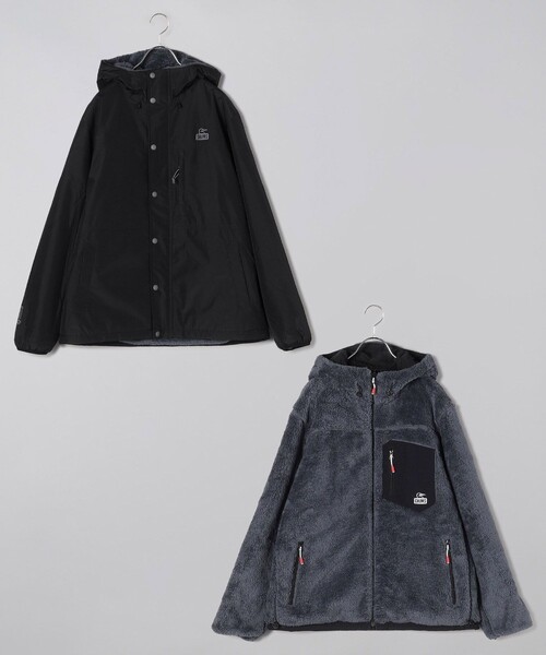ジャケット ブルゾン CHUMS/チャムス 限定展開 エルモフリース ゴアウインドストッパー リバーシブル フーディ / ナイロンパーカー / CH0 CHUMS/チャムス 限定展開 エルモフリース ゴアウインドストッパー リバーシブル フーディ ナイロンパーカー FREAKS