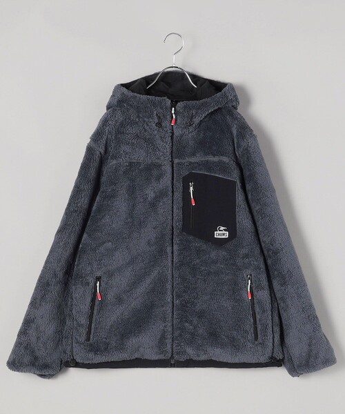 ジャケット ブルゾン CHUMS/チャムス 限定展開 エルモフリース ゴアウインドストッパー リバーシブル フーディ / ナイロンパーカー / CH0 CHUMS/チャムス 限定展開 エルモフリース ゴアウインドストッパー リバーシブル フーディ ナイロンパーカー FREAKS