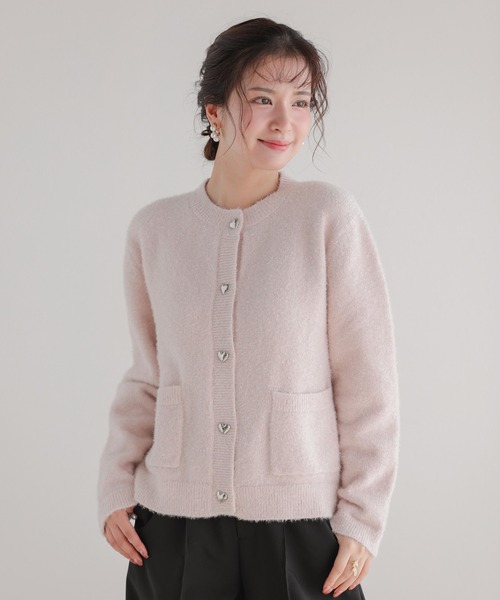 DEICY ラメフラッフィ―カーディガン　最終値下げ ラメフラッフィ―カーディガン