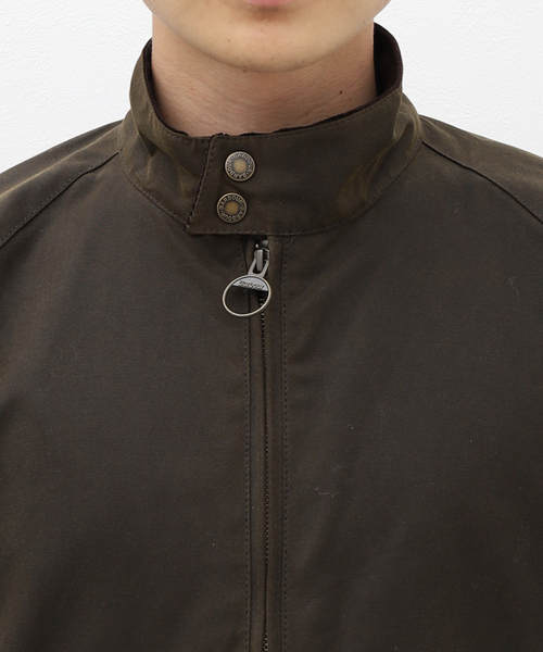 Barbour ジャケット ブルゾン 「Barbour x Baracuta」 Brown Wax