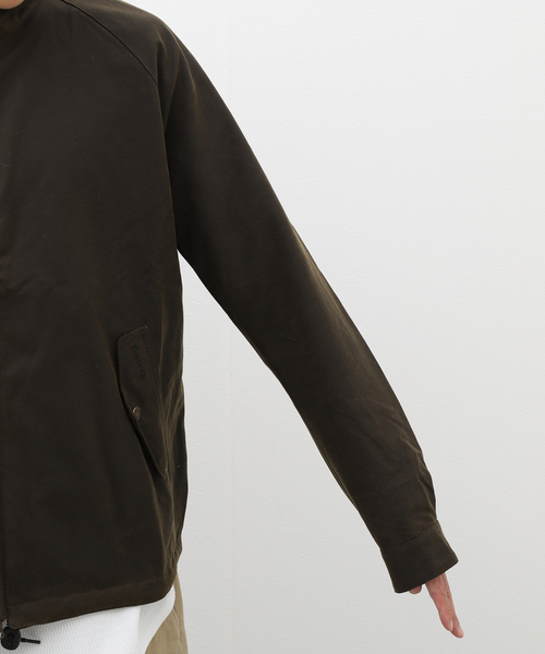 Barbour ジャケット ブルゾン 「Barbour x Baracuta」 Brown Wax