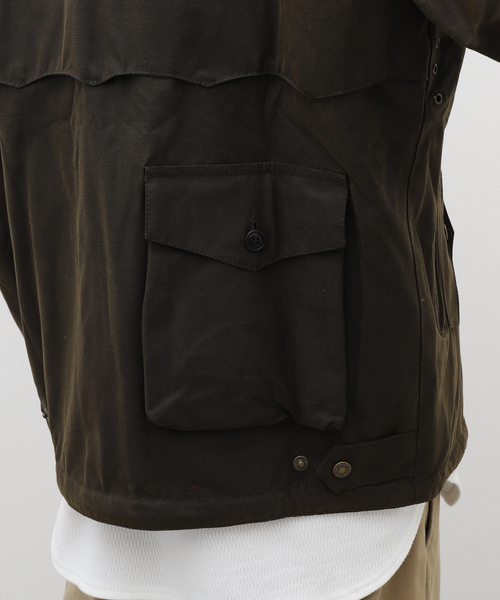 Barbour ジャケット ブルゾン 「Barbour x Baracuta」 Brown Wax
