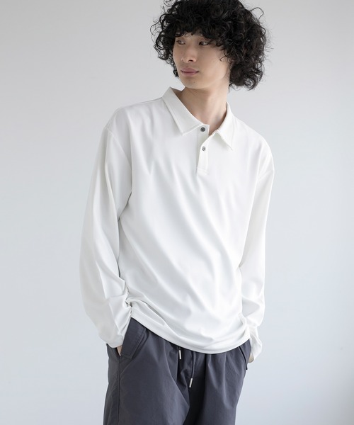 人気アイテム】サノバチーズ ポロシャツ ベロア ボタン 即完売 美品 L