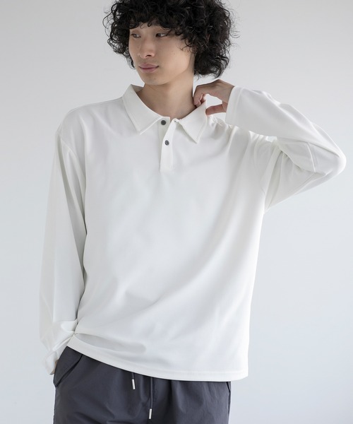 aimoha（アイモハ） ポロシャツ aimoha men SIMPLE POLO SHIRT ハーフ