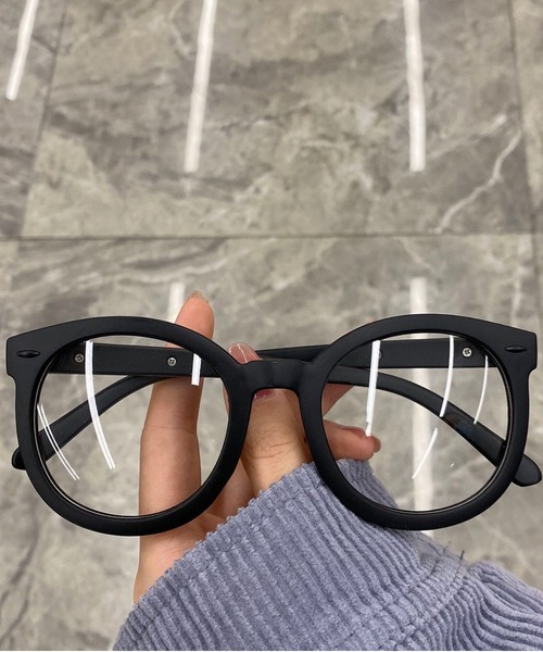 B'day 伊達メガネ メガネ 眼鏡 「 B'day / ビーデー 」クリアレンズ