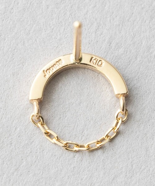 Jouete（ジュエッテ） ピアス K10YG ピアス サークル レディース