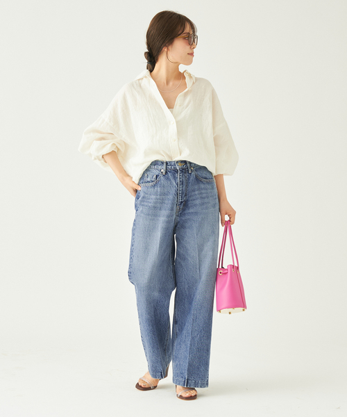 plage（プラージュ） シャツ ブラウス Linen Dolman シャツ レディース 