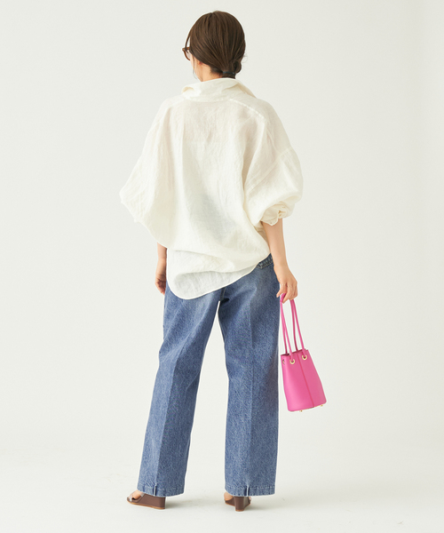 plage（プラージュ） シャツ ブラウス Linen Dolman シャツ レディース 