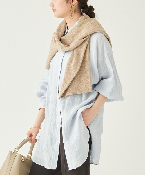 plage（プラージュ） シャツ ブラウス Linen Dolman シャツ レディース 