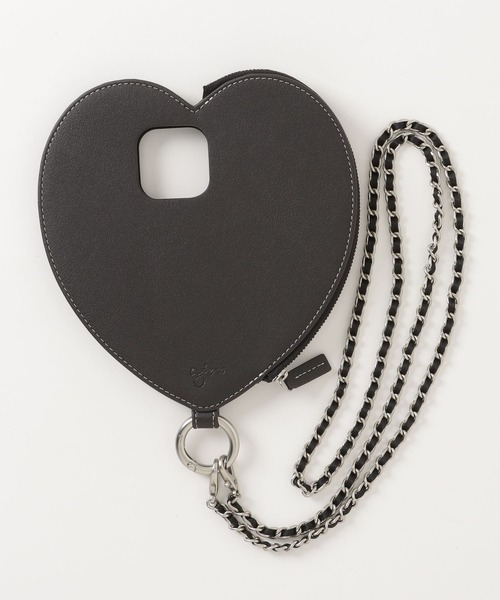 ajew スマホケース ajew/エジュー/dress HEART case shoulder