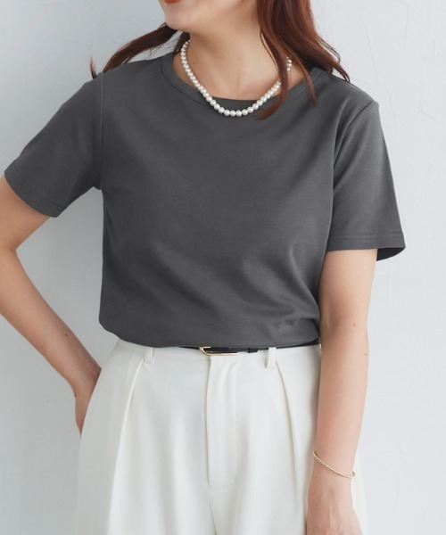 ROSSOPURO 売れ筋商品|||ロッソピューロ Tシャツ トップス レディース Tops Black 楽天市場】＼マラソン11日まで／【メーカー直販】レディース