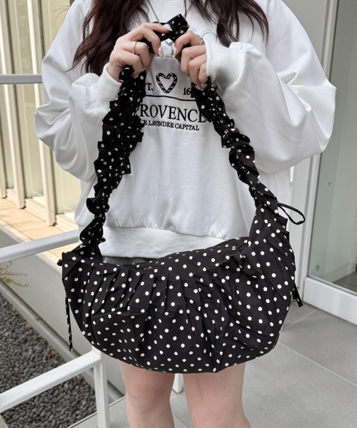 √nuage ショルダーバッグ バッグ ドットクシュクシュショルダーバッグ 