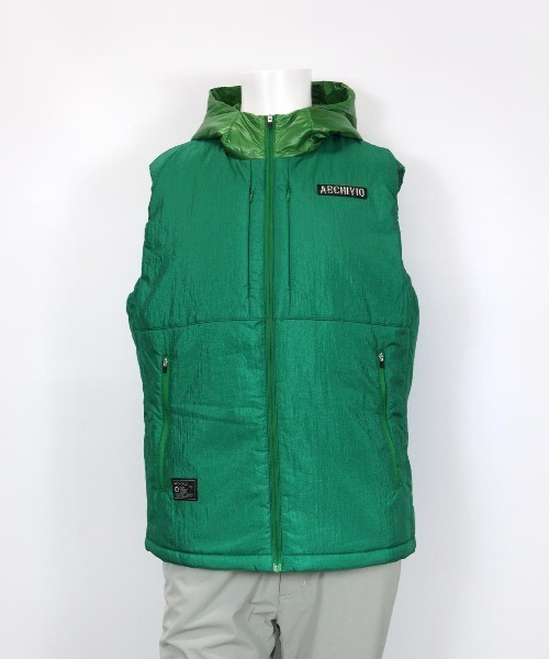 アルチビオの撥水加工ベスト archivio（アルチビオ） ベスト ジレ 「MENS」フルジップ撥水ベスト