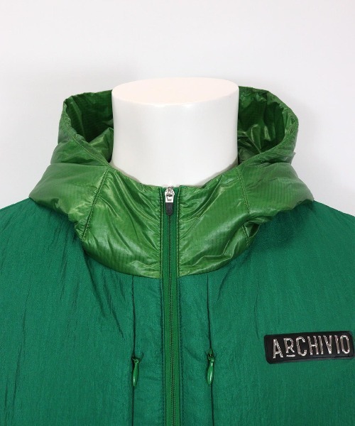 archivio（アルチビオ） ベスト ジレ 「MENS」フルジップ撥水ベスト