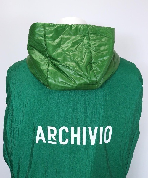 archivio（アルチビオ） ベスト ジレ 「MENS」フルジップ撥水ベスト