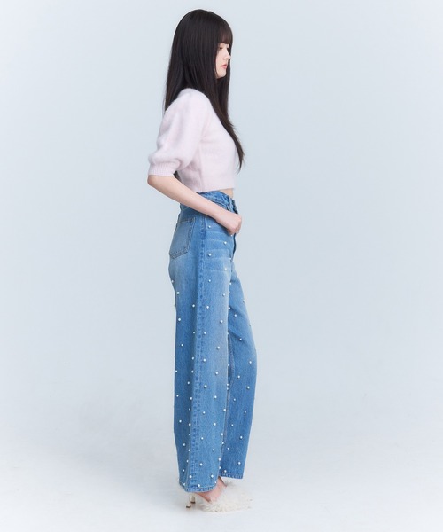 EIMY ISTOIRE（エイミーイストワール） ニット セーター FOXニット半袖