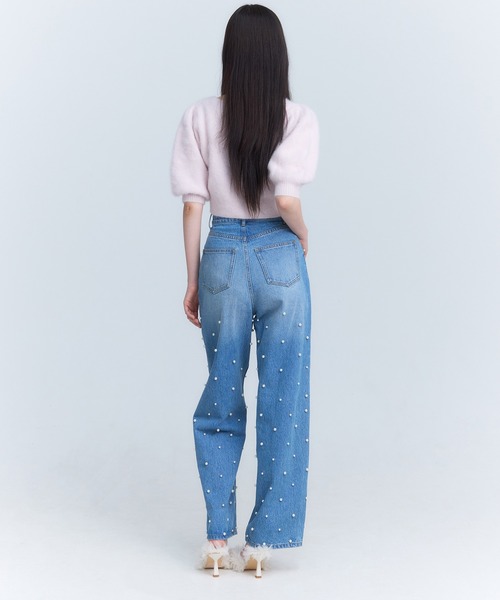 EIMY ISTOIRE（エイミーイストワール） ニット セーター FOXニット半袖