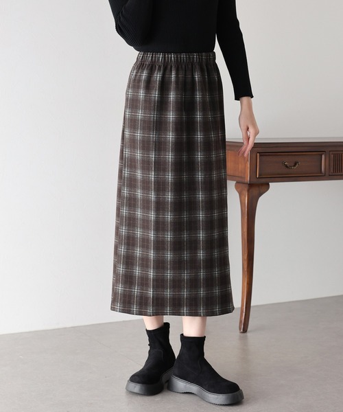 BLUEEAST スカート チェック柄タイトスカート : ZOZOTOWN Yahoo!店