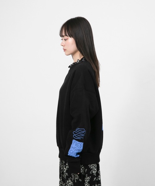 トレーナー スウェット ”FRUIT” norahi 裏起毛クルースウェット レディース メンズ