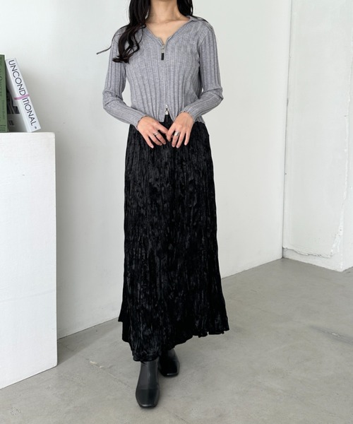 CLEA スカート ベロアフレアスカート : ZOZOTOWN Yahoo!店 - 通販