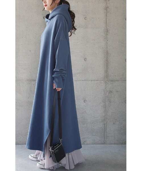 HUG.U（ハグユー） ワンピース 極暖パーカーワンピース : ZOZOTOWN