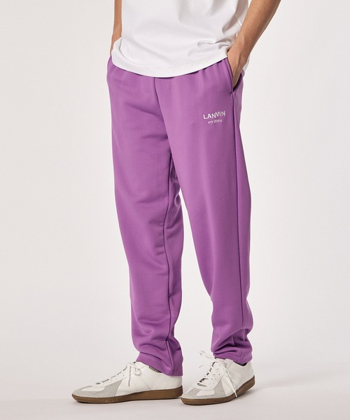 LANVIN en Bleu スウェットパンツ ジャージ 「LANVIN ESSENTIAL