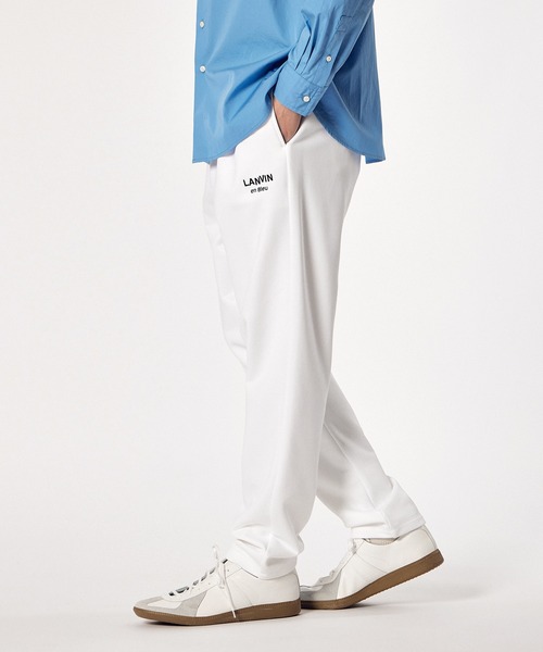 LANVIN en Bleu スウェットパンツ ジャージ 「LANVIN ESSENTIAL