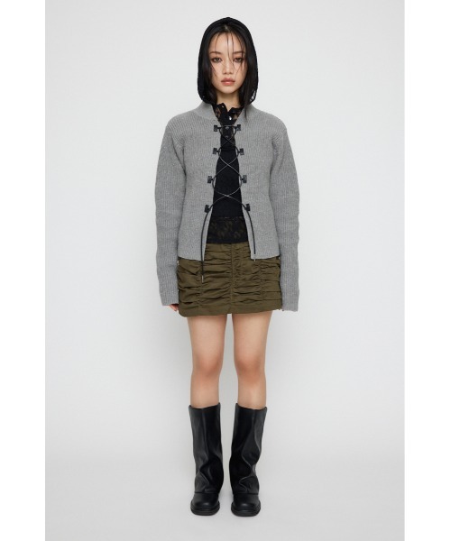 LAGUA GEM（ラグアジェム） ニット セーター FRONT LACE UP ニット