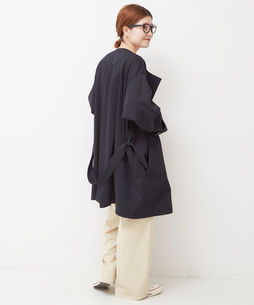 Spick＆Span 「Spick & Span」 コート 38 ネイビー レディース  